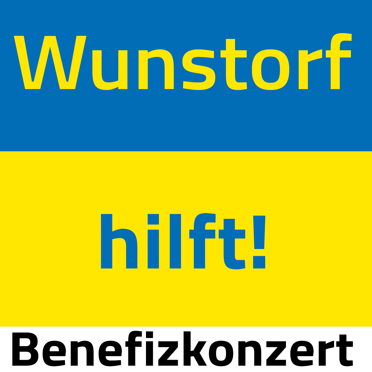 Benefizkonzert: Wunstorf hilft!