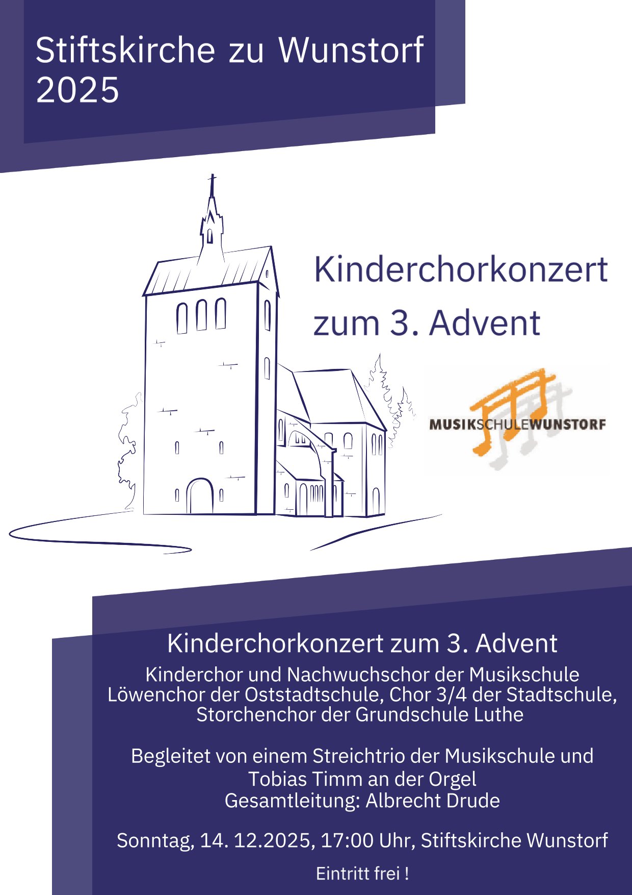 Kinderchorkonzert zum 3. Advent